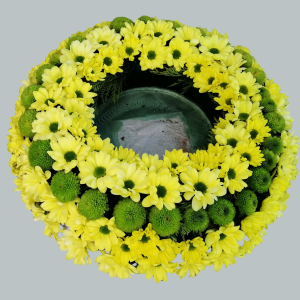 Žalni venček za žaro  O-11