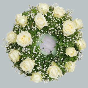 Žalni venček za žaro  O-7